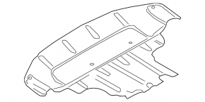 Защита двигателя Audi Q7 4L 07-09