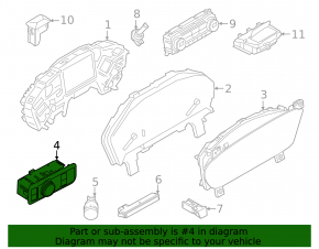 Управление светом без птф Ford Escape MK4 20-26 под электро дверь багажника