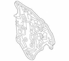 Панель двери внутренняя задней правой Mazda CX-9 16-23