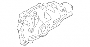 Передній редуктор BMW X7 G07 19-26 3.0T 3.636