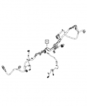 Проводка АКПП Jeep Grand Cherokee WL 22-24 PHEV