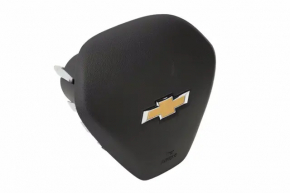 Подушка безпеки airbag в кермо водійська Chevrolet Volt 16- черн
