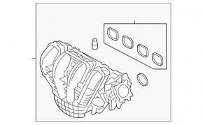 Коллектор впускной Ford Escape MK3 13-19 2.5
