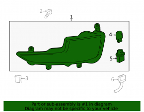 Поворотник правый Chevrolet Volt 11-15 песок