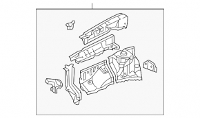 Четверть передняя правая Toyota Solara 2.4 04-08