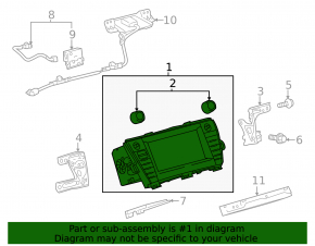 Монитор, дисплей Toyota Prius V 15-16 рест