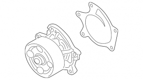 Помпа водяная Nissan Juke 11-17