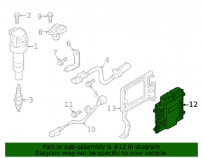 Блок ECU компьютер двигателя Hyundai Sonata 16-17 hybrid