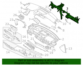 Труба подторпедная усиление Kia K5 21-24