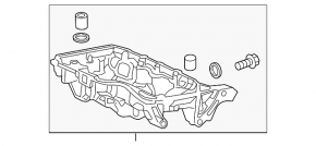 Поддон масляный Honda Civic X FC 16-21 K20C2 2.0