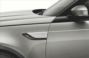 Молдинг емблема крила правий Land Rover Discovery 17-25 сірий