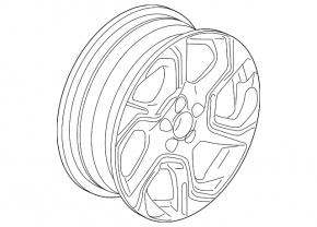 Колісний диск R18 Honda CRV 20-22 Dicastal