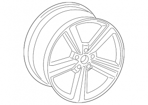 Запасное колесо докатка Audi E-Tron 19-23 R19 185/70