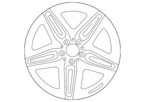 Диск колесный R20 x 9J ET57 Mercedes W167 GLE 350 450 20-26