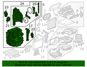 Печка в сборе Chevrolet Equinox EV 24-26