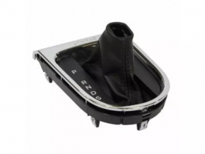 Накладка с ручкой КПП Ford Mustang mk6 15-17 черная