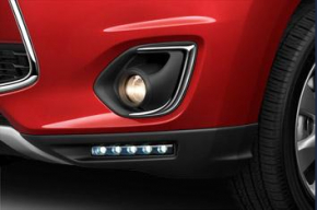 Дневной ходовой огонь DRL левые Mitsubishi Outlander Sport ASX 10-15