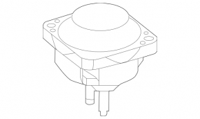 Подушка акпп Mercedes W167 GLE 450 20-26 3.0h