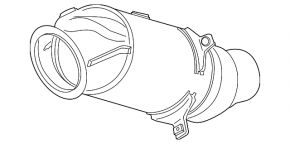 Каталізатор BMW X5 F15 14-18 N55