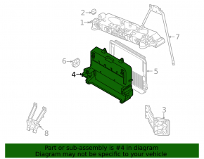 Воздуховод радиатора Volkswagen ID.4 23