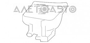 Крышка форсунки омывателя фары левая Mercedes W164 ML