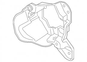 Кронштейн птф правый Mazda CX-5 13-16