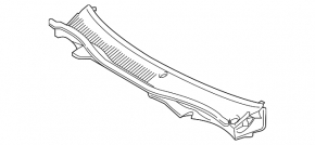 Решетка дворников пластик Toyota Camry v50 12-14 usa