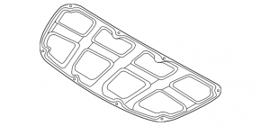 Ізоляція капота Hyundai Elantra UD 11-16