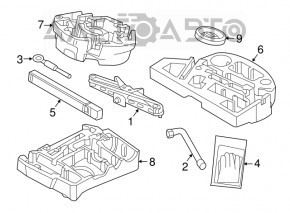 Буксировочный крюк Polestar 2 21-25