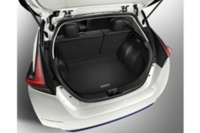 Ковер багажника ткань Nissan Leaf 18-22 черная под сабвуфер
