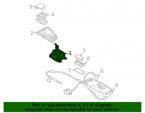 Шифтер КПП Audi Q5 80A 18-24 3.0T