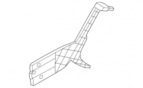 Кронштейн замка двери задней правой Hyundai Tucson 22-26