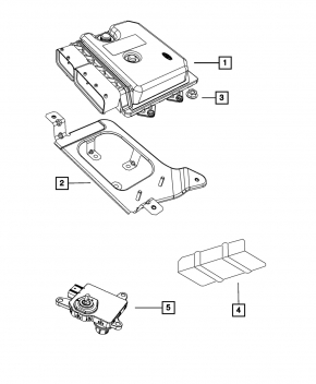 Блок ECU ECM компьютер двигателя Fiat 500L 14-16 1.4T
