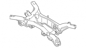 Підрамник задній Mitsubishi Outlander 14-15 дорест AWD