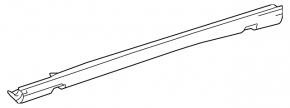Порог правый Mercedes E-class W212 10-16