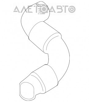 Воздухоприемник воздуховод Mini Cooper Countryman R60 10-16