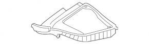 Накладка двигуна права Infiniti Q50 14-18 3.5