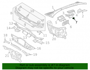 Датчик качества воздуха Module Audi Q7 16-19