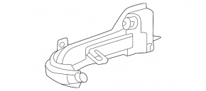 Поворотник зеркала левый Audi A3 22-26