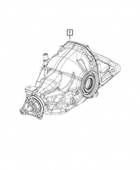 Задний дифференциал редуктор Chrysler 300 11-14 дорест 3.6 RWD