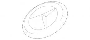 Эмблема капота Mercedes W164 ML