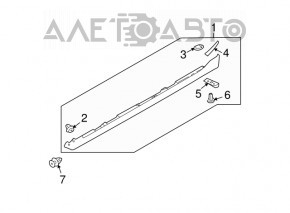 Порог левый Mazda3 MPS 09-13
