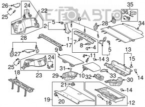 Набор инструмента комплект Lexus RX300 RX330 RX350 RX400h 04-09