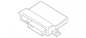 GATEWAY CONTROL MODULE Audi Q5 8R 09-12