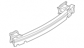 Підсилювач заднього бампера Audi A6 C8 19-24
