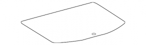 Пол багажника Toyota Rav4 13-18