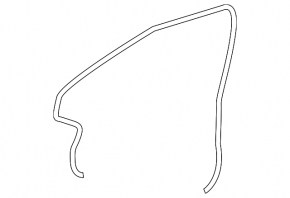 Уплотнитель дверного проема передний левый Subaru Impreza 17-23 GK
