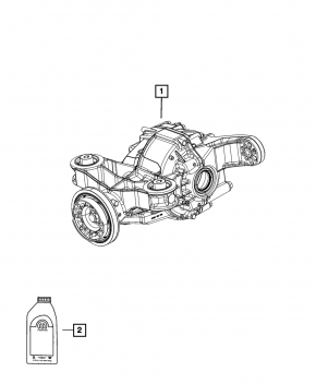 Задний дифференциал редуктор Dodge Challenger 15-23 3.6 120к