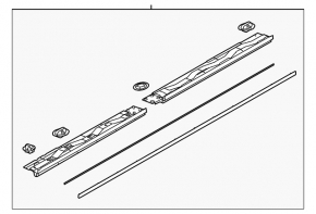 Порог правый Mazda CX-5 17-24