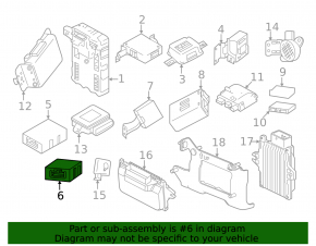 GATEWAY CONTROL MODULE UNIT Nissan Murano z52 15-24